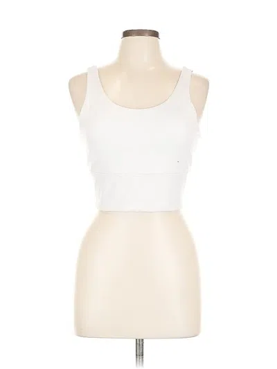 Pre-owned X By Gottex Tank Top White Strapless Neckline Tops