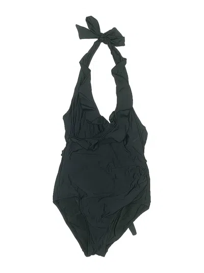 Pre-owned Allihop One Piece Swimsuit In Green