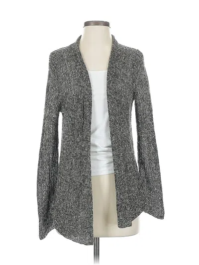 Pre-owned Eileen Fisher Cardigan Sweater In Gray