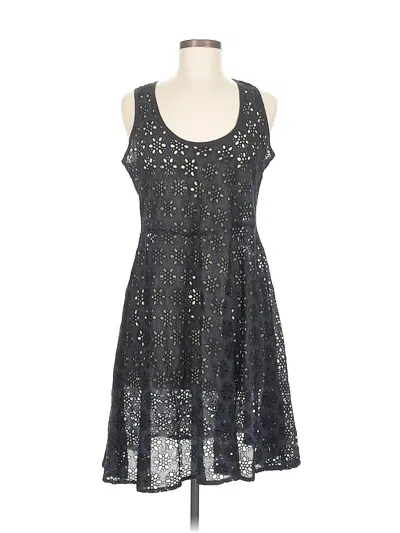 Pre-owned Johnny Was Cocktail Dress In Blue