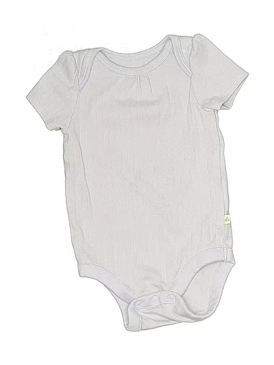Pre-owned Baby Gap Babies' Short Sleeve Onesie In Gray