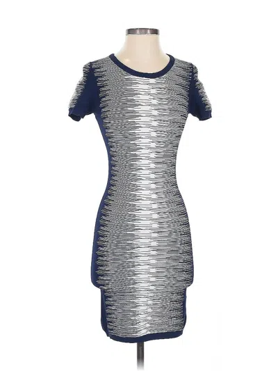 Pre-owned French Connection Cocktail Dress In Silver