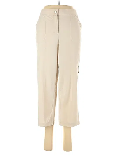 Pre-owned Weekends By Chico's Casual Pants In Brown