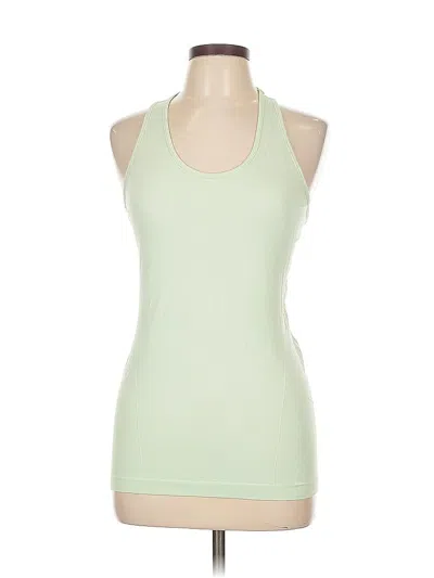 Pre-owned Sweaty Betty Tank Top Green Halter Neckline Tops
