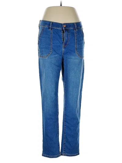 Pre-owned Nicole Miller Jeans In Blue