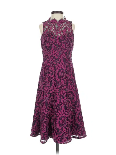 Pre-owned Eliza J Cocktail Dress In Purple
