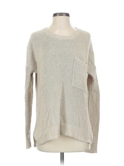 Pre-owned Madewell Pullover Sweater In Brown