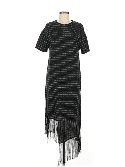 Pre-owned Trafaluc By Zara Casual Dress In Black