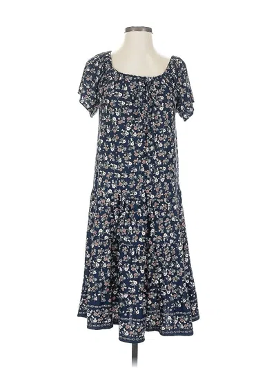 Pre-owned Max Studio Casual Dress In Blue