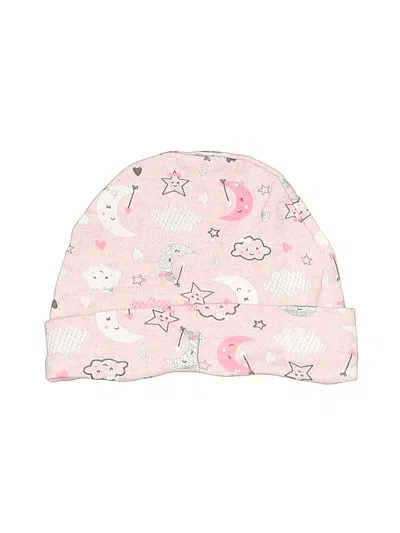 Pre-owned Duck Duck Goose Babies' Beanie Hat In Pink