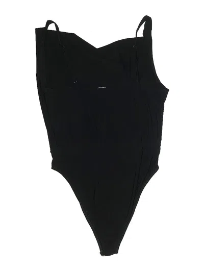 Pre-owned Zara Bodysuit In Black