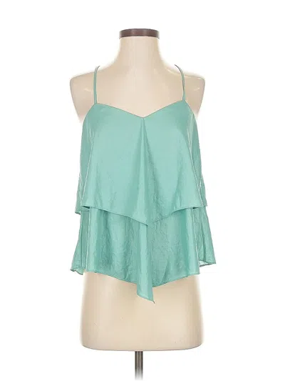 Pre-owned Armani Exchange Sleeveless Blouse In Green