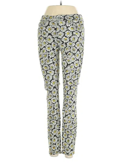 Pre-owned 7 For All Mankind Jeggings In Yellow