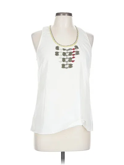 Pre-owned Staring At Stars Sleeveless Blouse In White