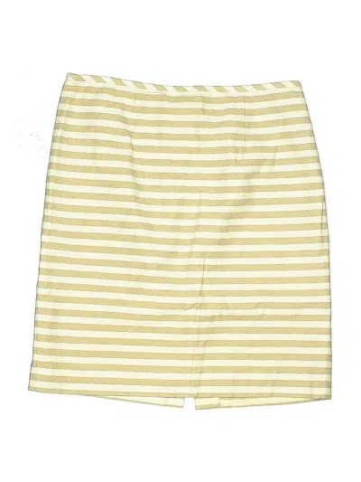 Pre-owned Calvin Klein Casual Skirt In Yellow