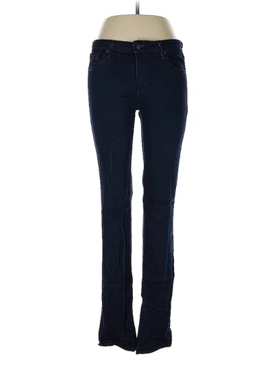 Pre-owned Just Black Jeans In Blue