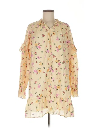 Pre-owned Los Angeles Atelier & Other Stories Casual Dress In Yellow