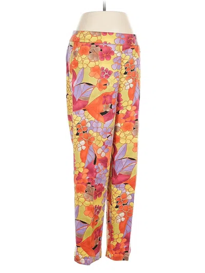 Pre-owned Talbots Casual Pants In Yellow