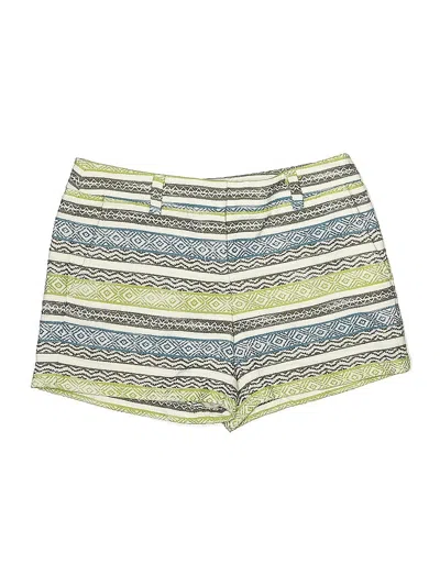 Pre-owned Ann Taylor Loft Outlet Shorts In Green