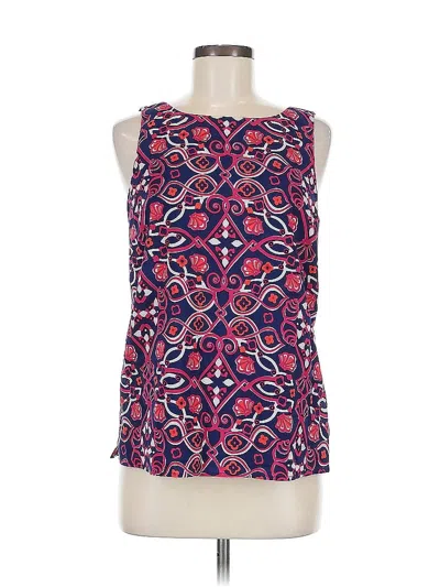 Pre-owned Vineyard Vines Sleeveless Blouse In Pink