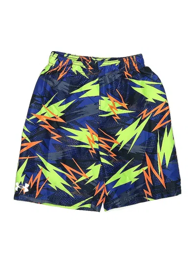 Pre-owned Under Armour Kids' Rash Guard In Blue