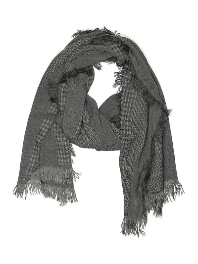 Pre-owned Michael Stars Scarf In Gray