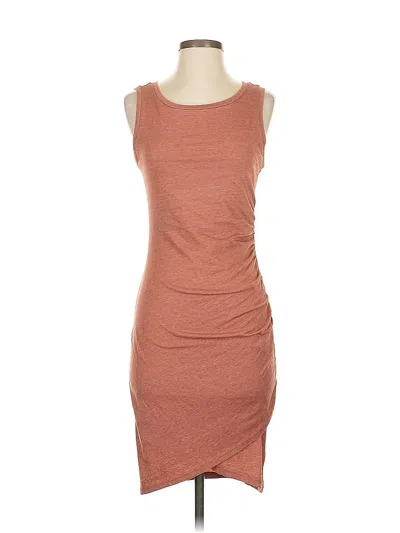 Pre-owned Leith Casual Dress In Brown