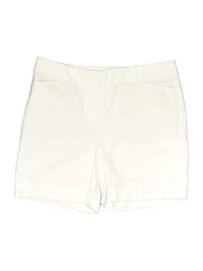 Pre-owned Talbots Khaki Shorts In White
