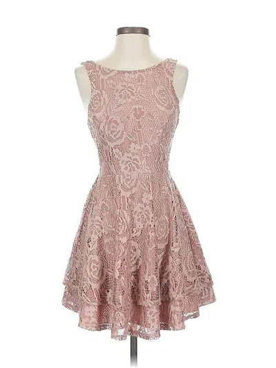Pre-owned Speechless Cocktail Dress In Pink