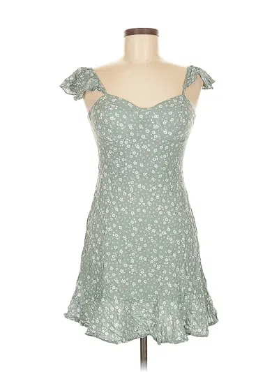 Pre-owned New Look Casual Dress In Green
