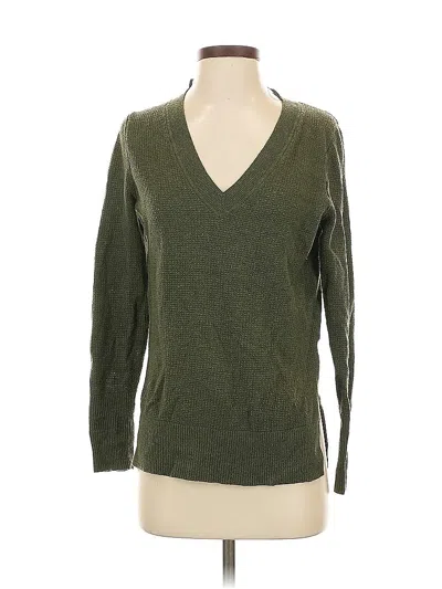 Pre-owned Gap Pullover Sweater In Green