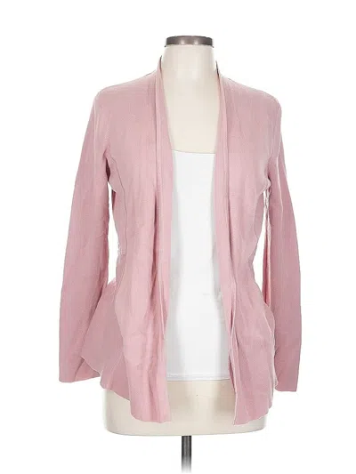 Pre-owned Talbots Cardigan Sweater In Pink