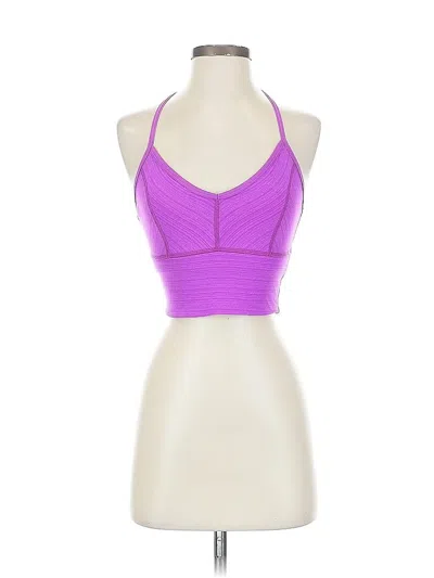 Pre-owned Beyond Yoga Sports Bra In Purple