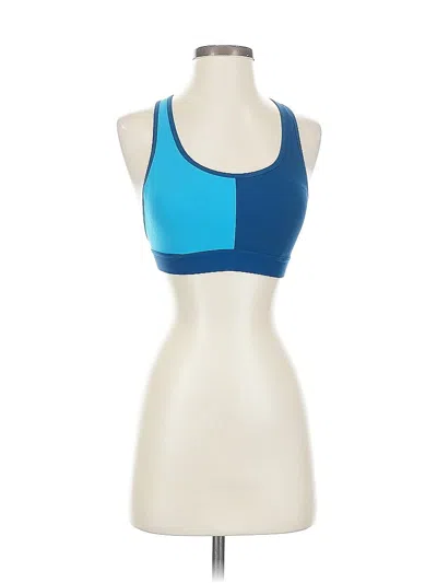 Pre-owned Unbranded Sports Bra In Blue