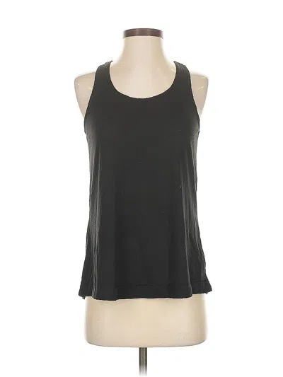 Pre-owned Gaiam Tank Top Black Halter Neckline Tops