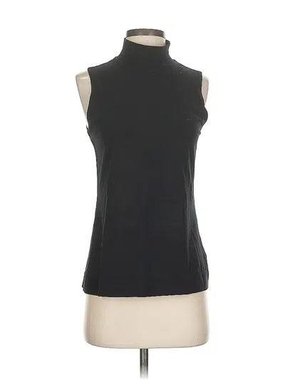 Pre-owned Athleta Sleeveless T-shirt In Black