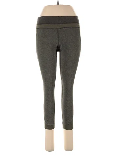 Pre-owned Lululemon Athletica Active Pants In Green