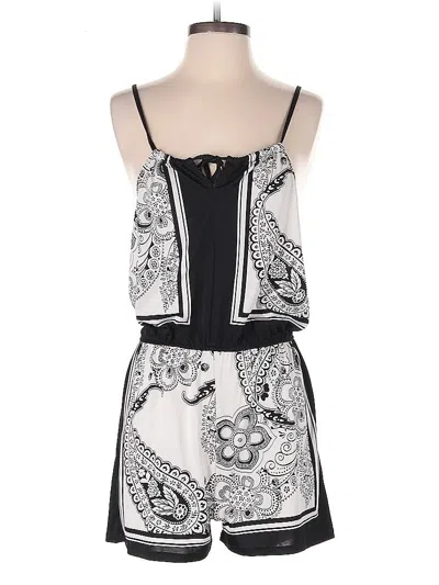 Pre-owned Stiletto's Romper In Black