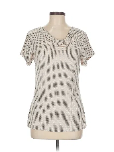 Pre-owned Banana Republic Short Sleeve T-shirt In White