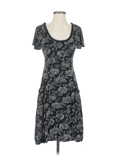 Pre-owned Max Studio Casual Dress In Black