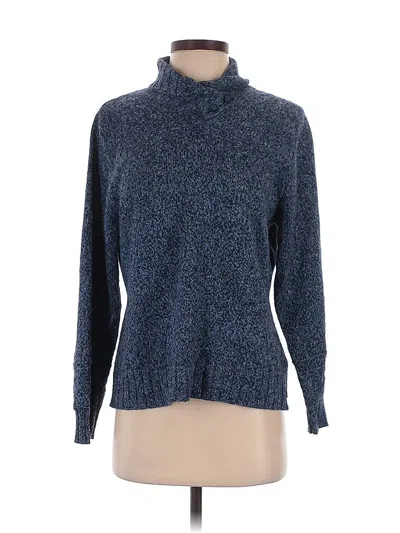 Pre-owned Woolrich Turtleneck Sweater In Blue