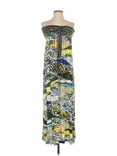 Pre-owned Bcbgmaxazria Cocktail Dress In Green