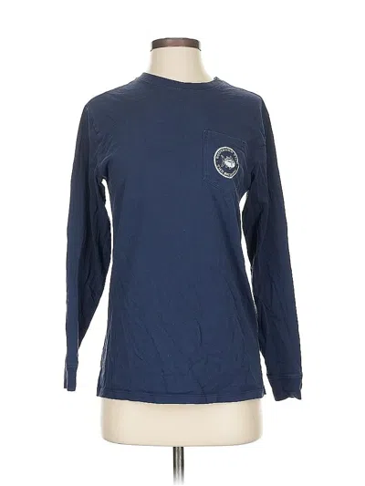 Pre-owned Southern Tide Long Sleeve T-shirt In Blue