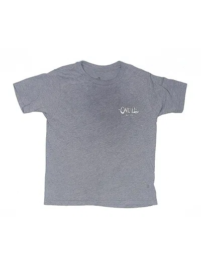 Pre-owned O'neill Kids' Short Sleeve T-shirt In Gray