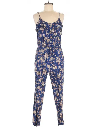Pre-owned Pink Rose Jumpsuit In Blue