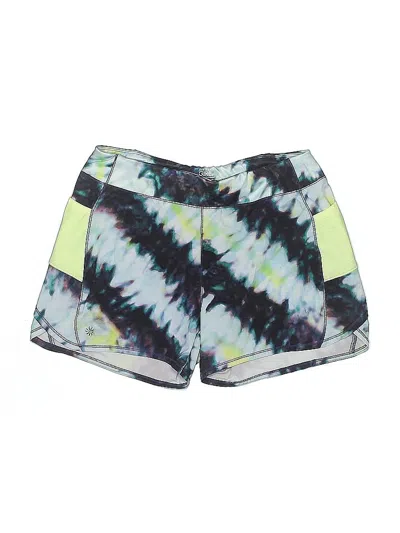 Pre-owned Athleta Girl Kids' Athletic Shorts In Blue
