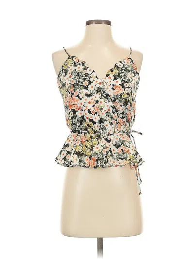 Pre-owned Nine Britton Sleeveless Blouse In White