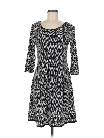 Pre-owned Max Studio Casual Dress In Gray