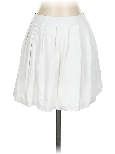 Pre-owned Assorted Brands Casual Skirt In White