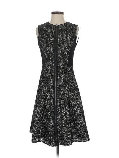 Pre-owned T Tahari Cocktail Dress In Black